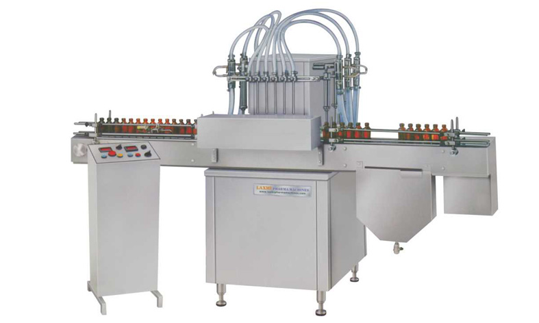 Automatic Volumetric Liquid Bottle Filling Machine